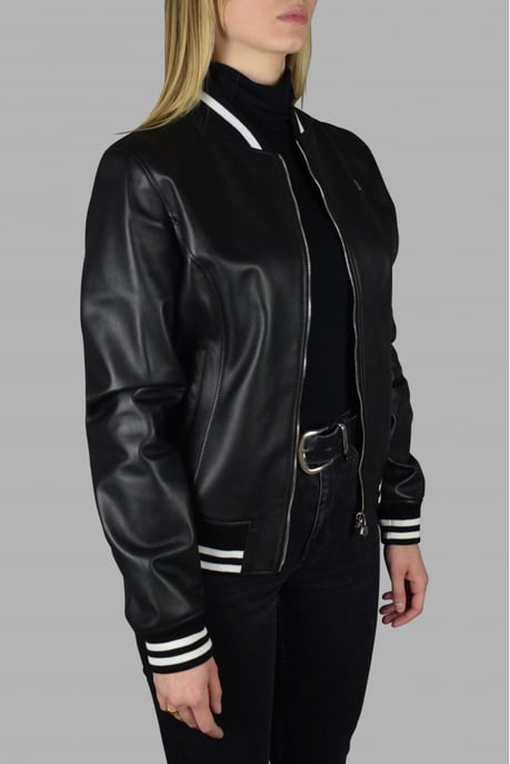 Philipp Plein Chaqueta Bomber Negro - Image 3