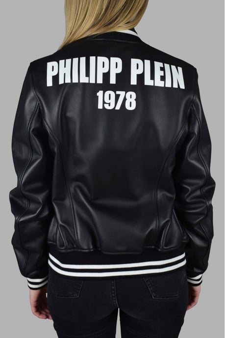 Philipp Plein Chaqueta Bomber Negro - Image 5