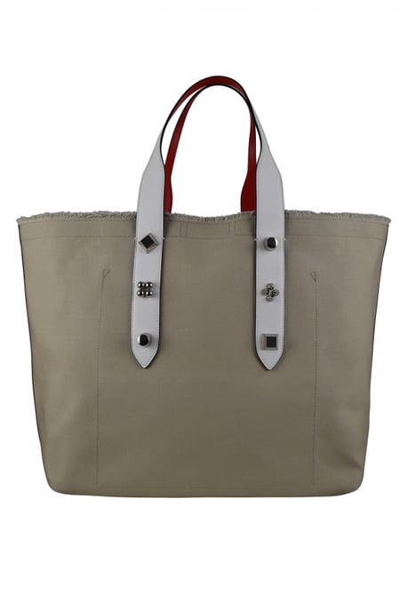 Christian Louboutin Bolso tote Frangibus Beige - Image 2
