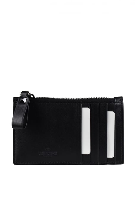 Valentino Garavani Tarjetero Rockstud Negro - Image 2