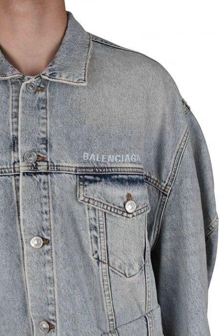 Balenciaga Chaqueta vaquera Azul - Image 3