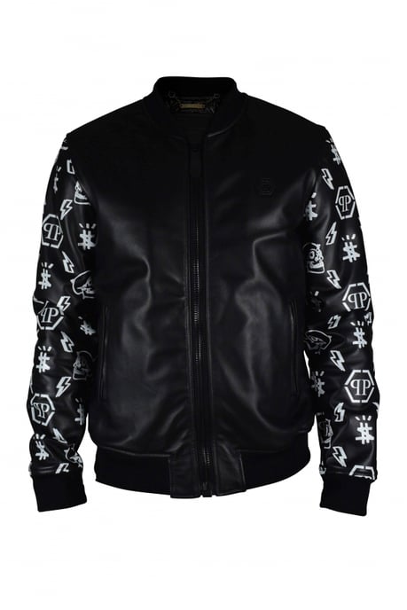 Philipp Plein Chaqueta Bomber Negro - Image 1