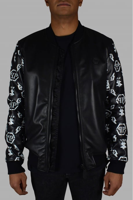 Philipp Plein Chaqueta Bomber Negro - Image 2