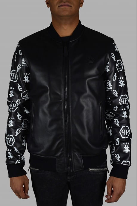 Philipp Plein Chaqueta Bomber Negro - Image 3