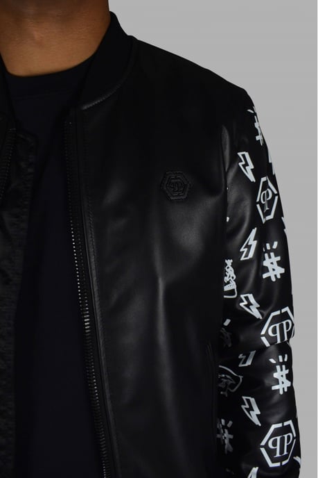 Philipp Plein Chaqueta Bomber Negro - Image 4