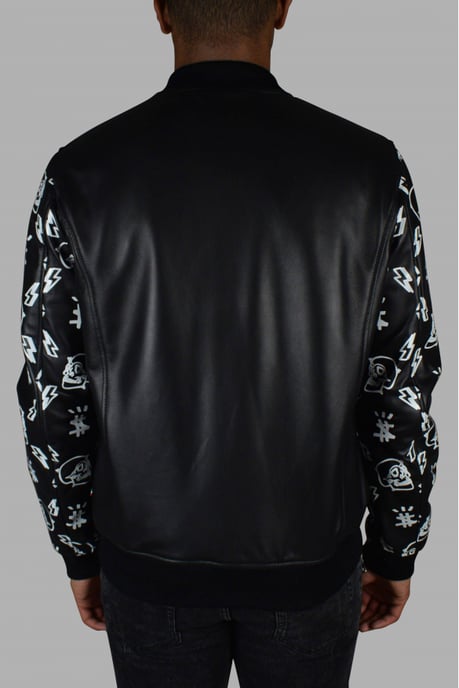 Philipp Plein Chaqueta Bomber Negro - Image 5