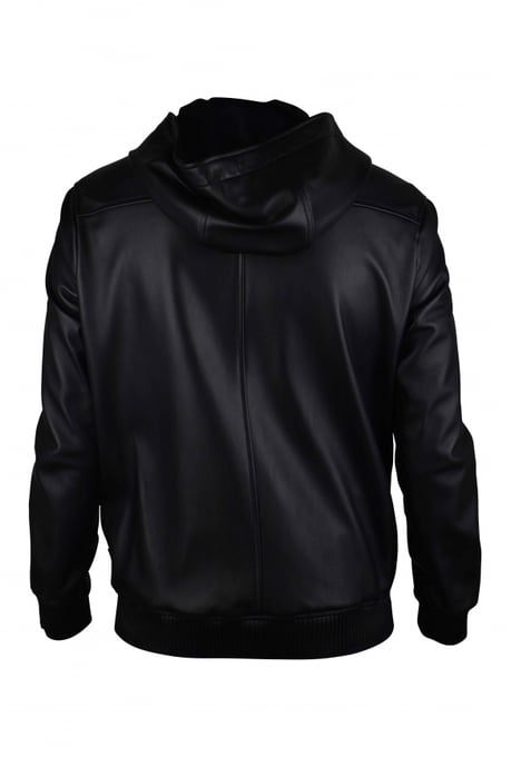 Philipp Plein Chaqueta con capucha Negro - Image 3
