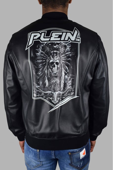 Philipp Plein Chaqueta Bomber Negro - Image 4