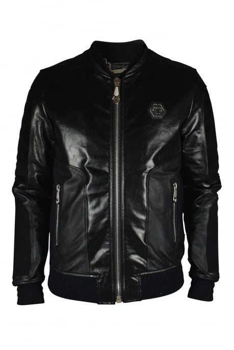 Philipp Plein Chaqueta Bomber Negro - Image 1