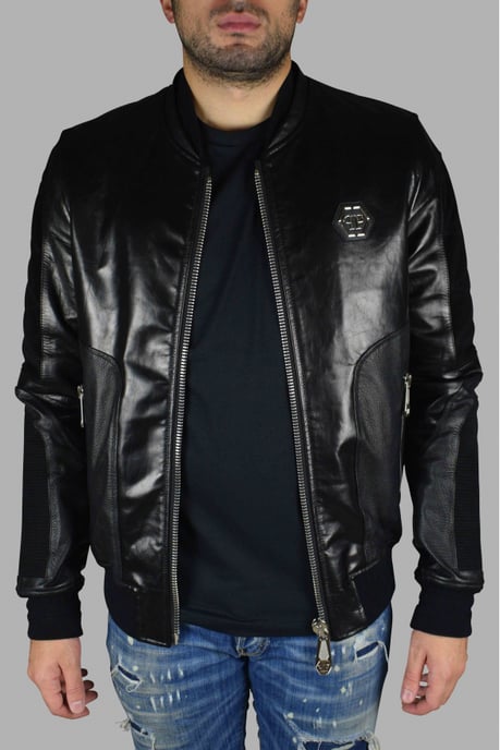 Philipp Plein Chaqueta Bomber Negro - Image 4