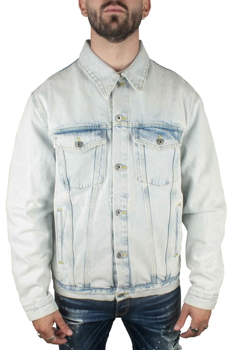 Off-White Chaqueta vaquera Blanco - Image 2