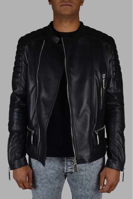 Philipp Plein Chaqueta biker Negro - Image 4