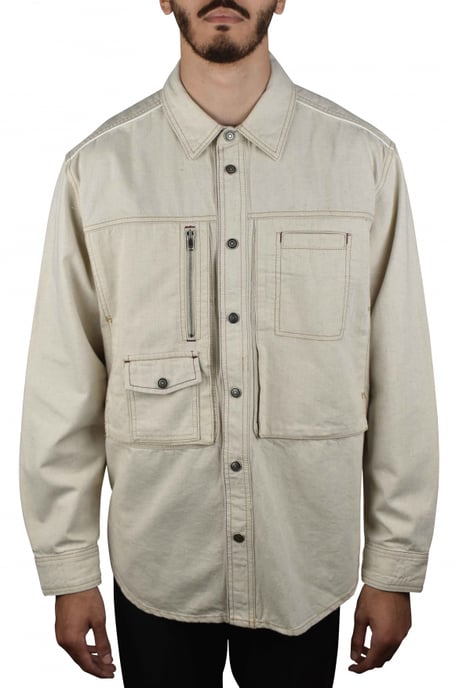 Isabel Marant Chaqueta vaquera Beige - Image 2