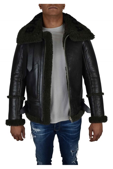 Balenciaga Chaqueta Bomber Marrón - Image 4