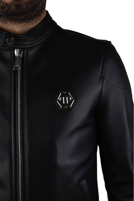 Philipp Plein Chaqueta biker Negro - Image 2