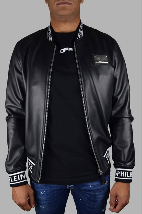 Philipp Plein Chaqueta Bomber Negro - Image 2