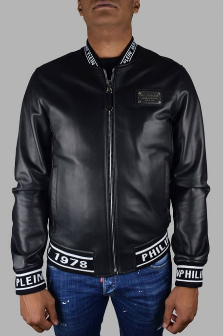 Philipp Plein Chaqueta Bomber Negro - Image 3