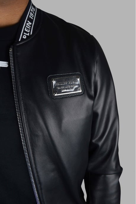 Philipp Plein Chaqueta Bomber Negro - Image 4