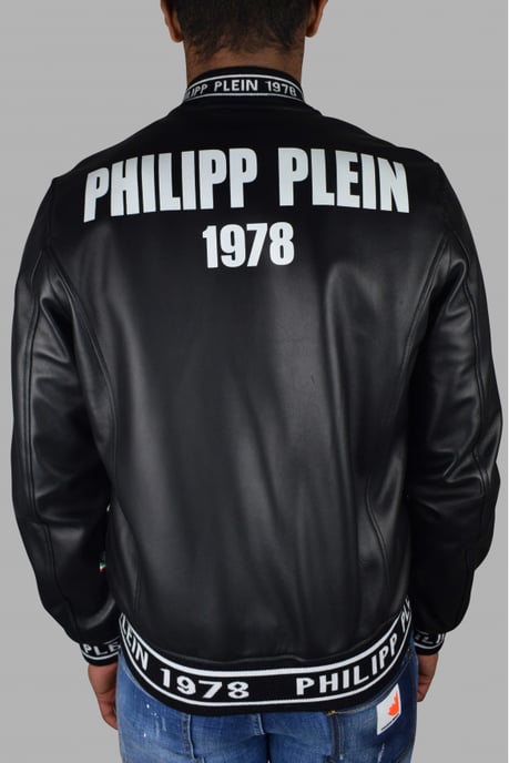 Philipp Plein Chaqueta Bomber Negro - Image 5