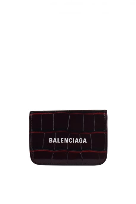Balenciaga Mini Cartera Cash Burdeos - Image 1