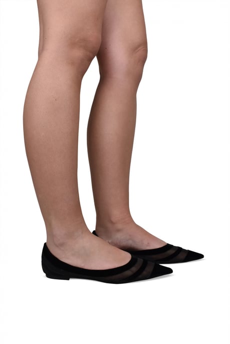 Jimmy Choo Bailarinas Love Negro - Image 2