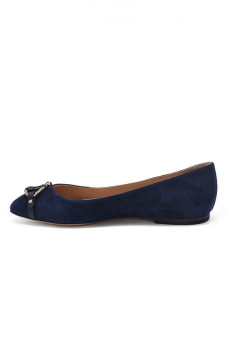 Valentino Garavani Bailarinas de ante Azul - Image 4