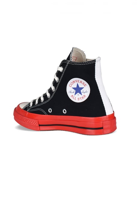 Comme des garçons Sneakers Chuck Taylor alta Negro - Image 3