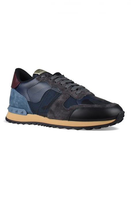 Valentino Garavani Sneakers Rockrunner Azul - Image 2