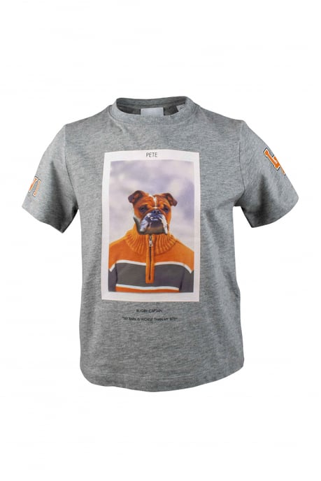 Burberry Camiseta Gris - Image 2