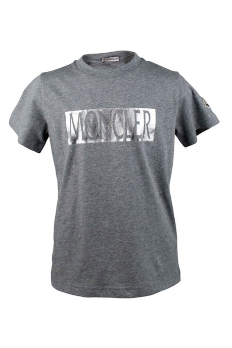 Moncler Camiseta Gris - Image 1