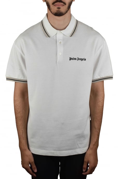 Palm Angels Polo Blanco - Image 2