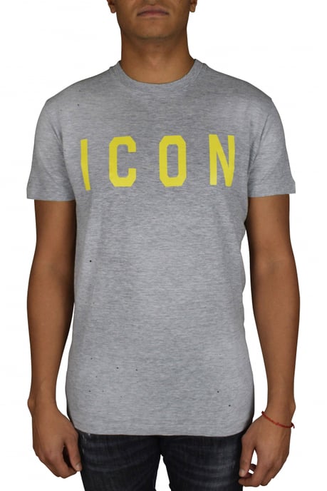 Dsquared2 Camiseta ICON Gris - Image 2