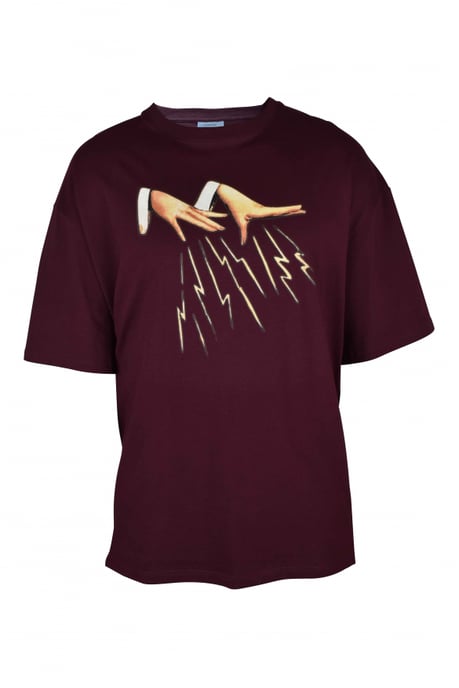 Lanvin Camiseta Burdeos - Image 1