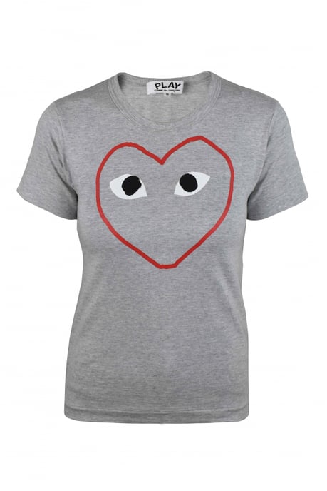 Comme des garçons Camiseta Gris - Image 1