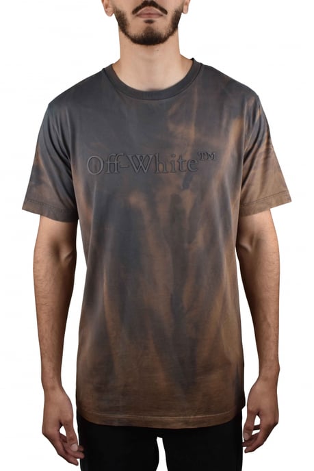 Off-White Camiseta Marrón - Image 2