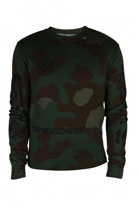 Off-White sudadera Verde - Image 1