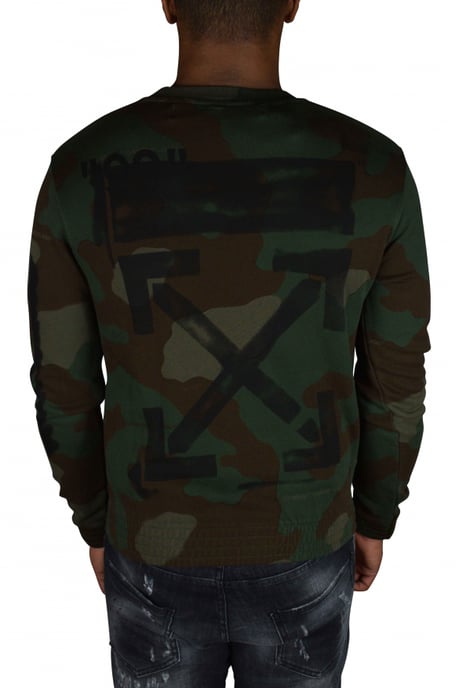 Off-White sudadera Verde - Image 3