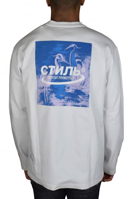 Heron Preston T-shirt Blanco - Image 3