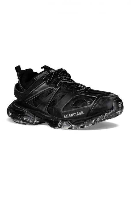 Balenciaga Track Faded Sneakers Negro - Image 2