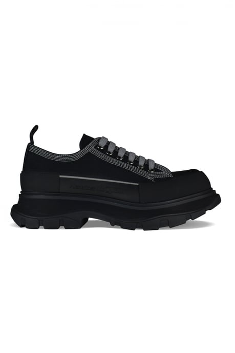 Alexander McQueen Sneakers Tread Slick Negro - Image 1