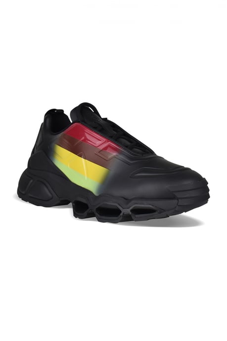 Prada Sneakers Collision Cross Negro - Image 2