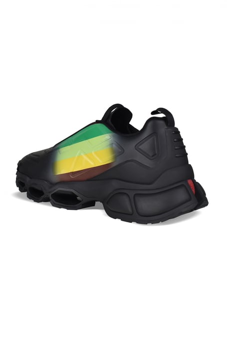 Prada Sneakers Collision Cross Negro - Image 3