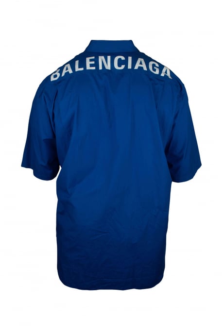 Balenciaga Camisa Azul - Image 3