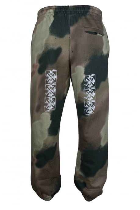 Off-White Pantalones de chandal Verde - Image 3