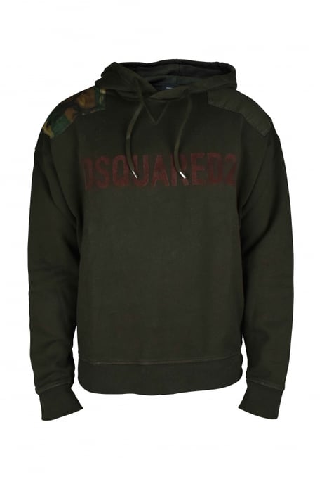 Dsquared2 Sudadera con capucha Caqui - Image 1