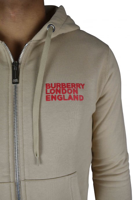 Burberry Chaleco con capucha Beige - Image 4