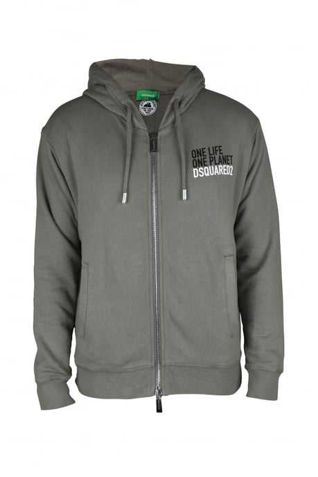 Dsquared2 Sudadera con capucha Gris - Image 1