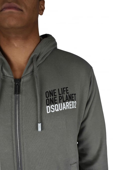 Dsquared2 Sudadera con capucha Gris - Image 3