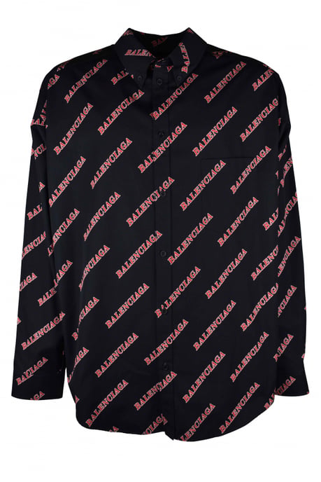 Balenciaga Camisa Negro - Image 1