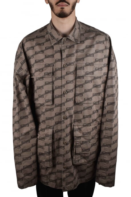 Balenciaga Camisa cargo Beige - Image 2